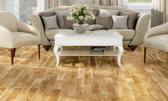 What is engineered wood flooring?
