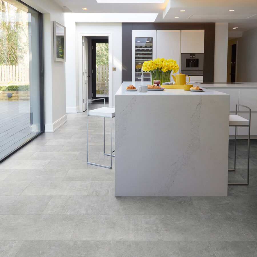 Polyflor Camaro Rigid Core – Tribeca Cement 4151