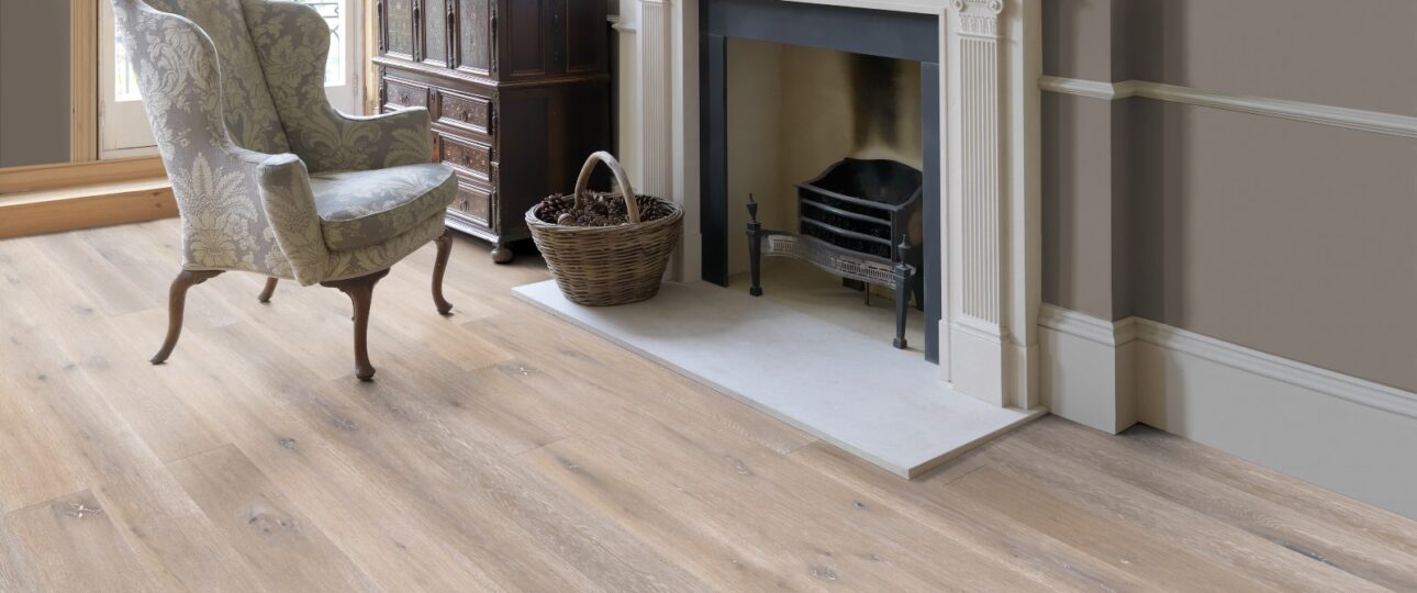 Benefits Of Installing Engineered Wood Flooring At Home 1 Royal 14x190mm Engineered Oak Brushed Smoked Whitewashed Oiled Roomset