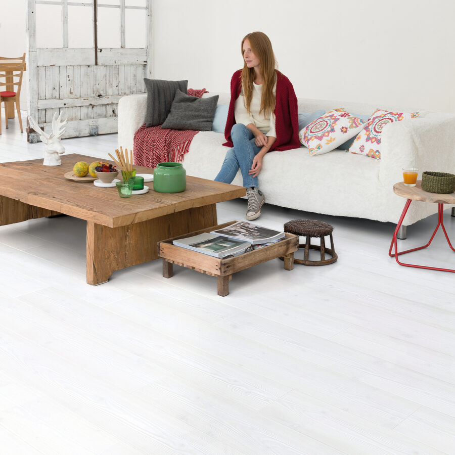 Quick-Step Impressive – White Planks IM1859