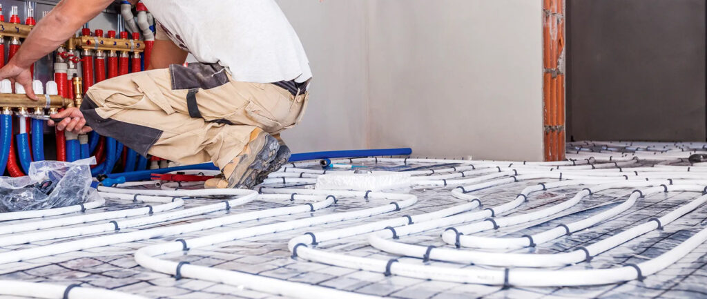Underfloor heating for wooden floors 2 New Underfloor Heating Install