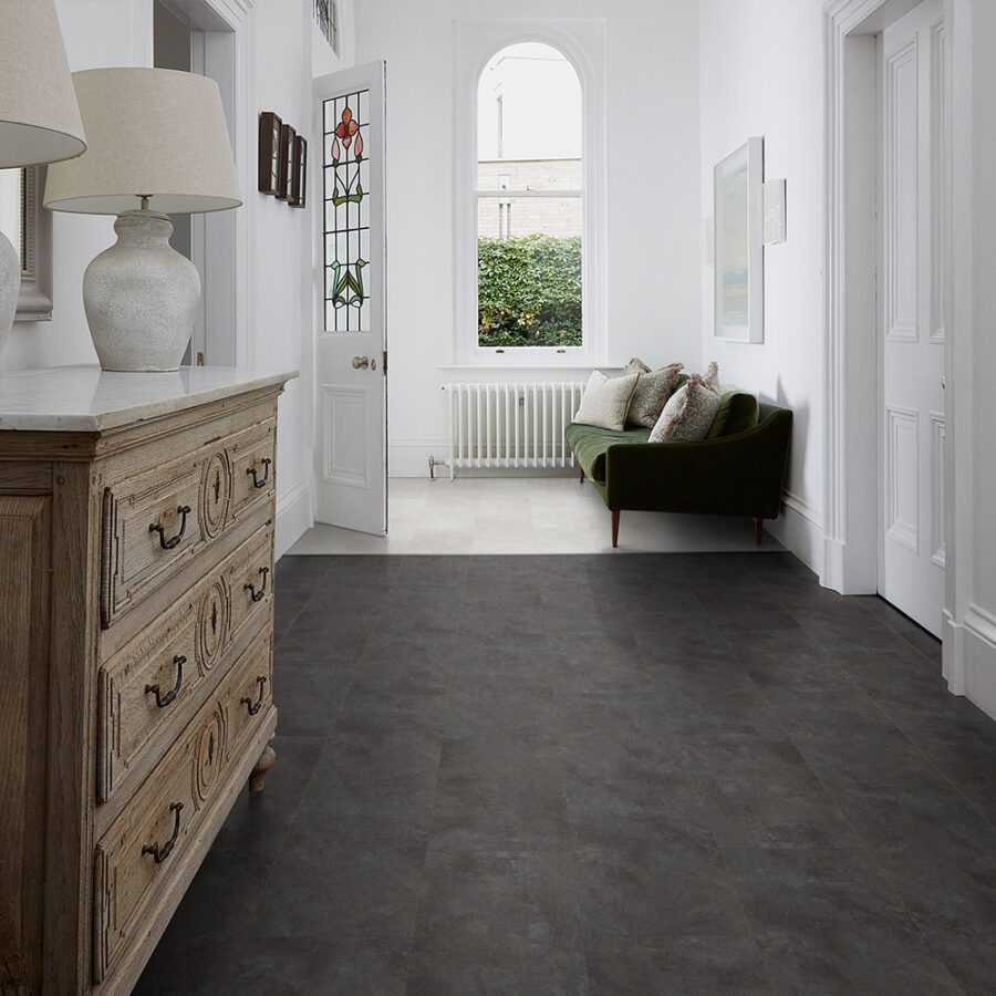 Polyflor Camaro Rigid Core – Black Shadow Slate 4168