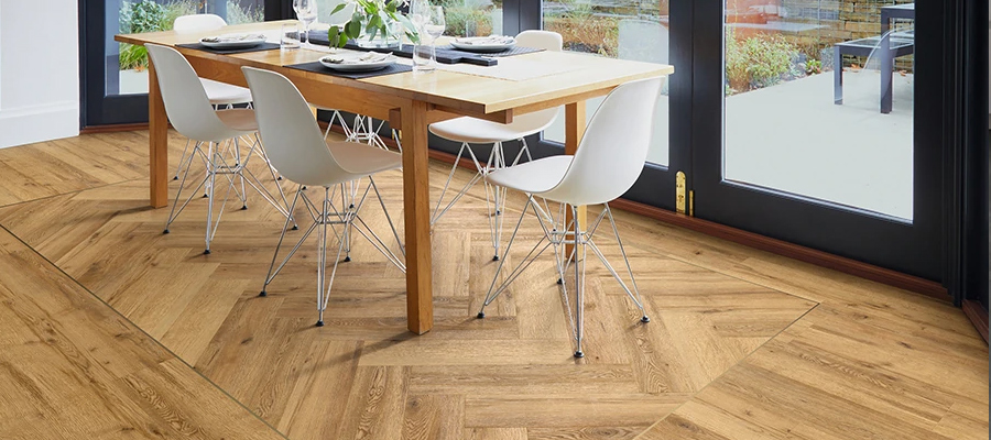 Practical & stylish kitchen flooring ideas 6 parquet