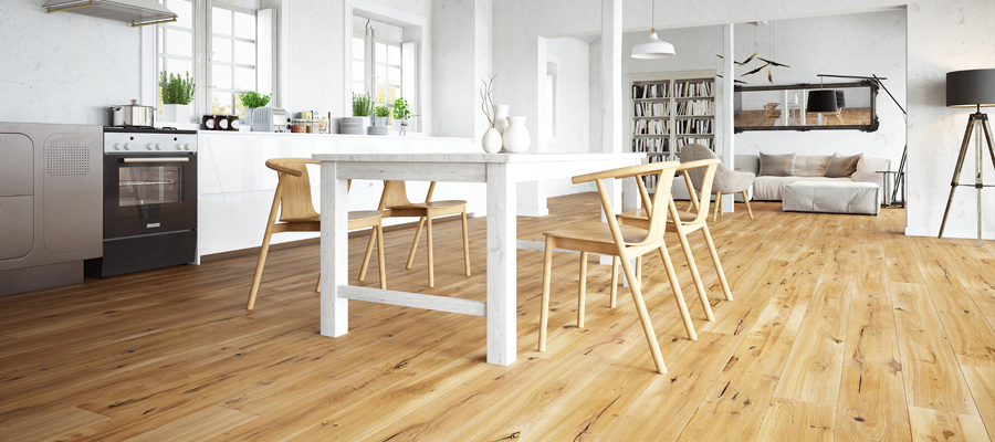 Practical & stylish kitchen flooring ideas 3 rustic oak kitchen