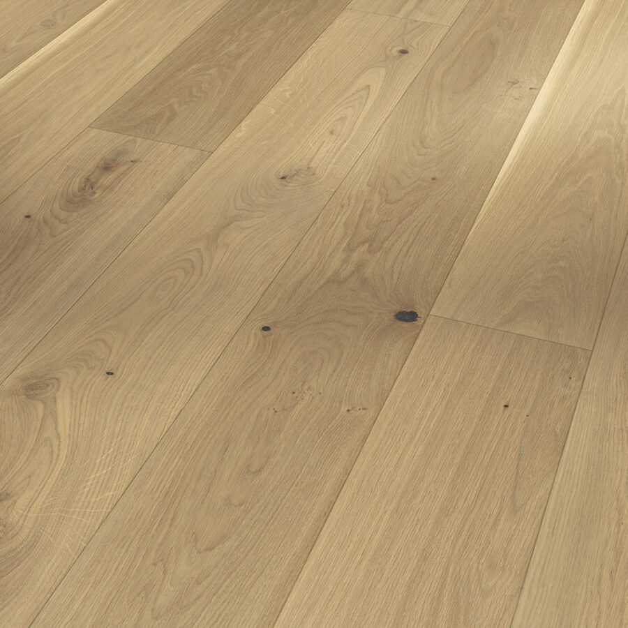 Parador Basic 11-5 – Rustikal Oak Wide Plank White Matt Lacquered