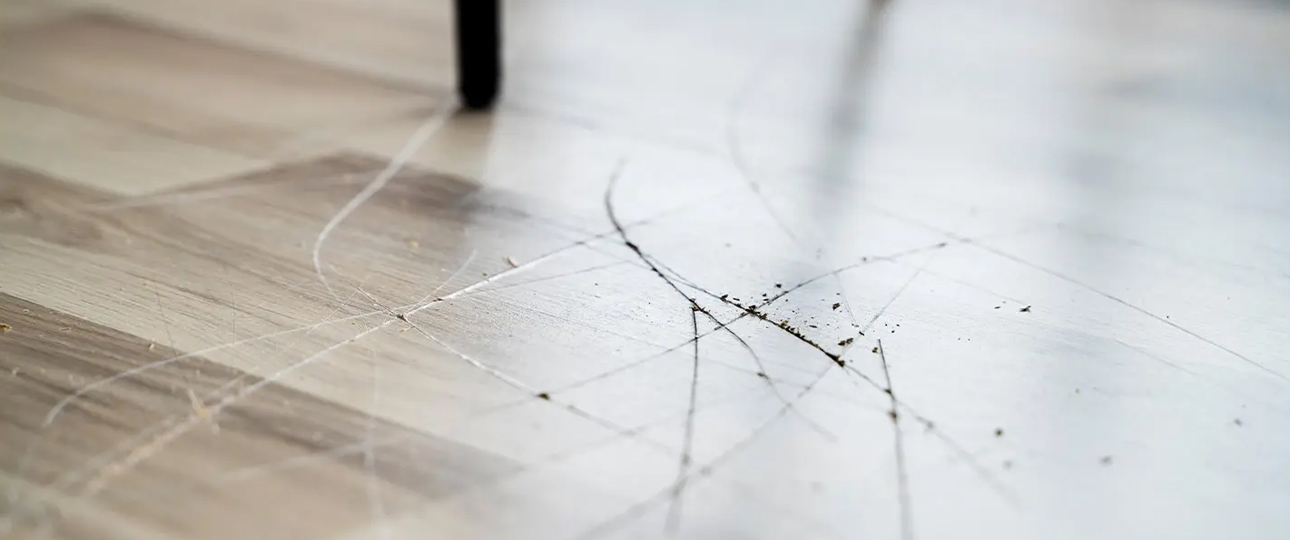 How to repair chips and cracks in laminate flooring 1 scratched flooring