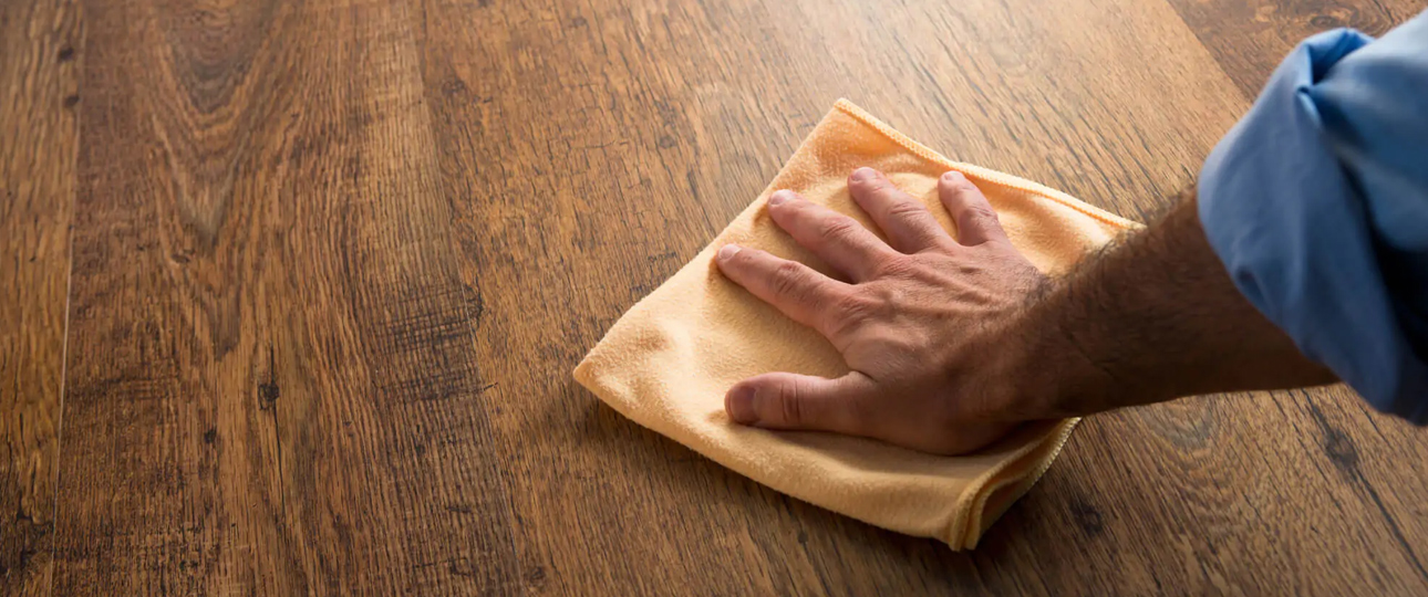 How to get scratches out of LVT flooring and vinyl 1 scratched lvt